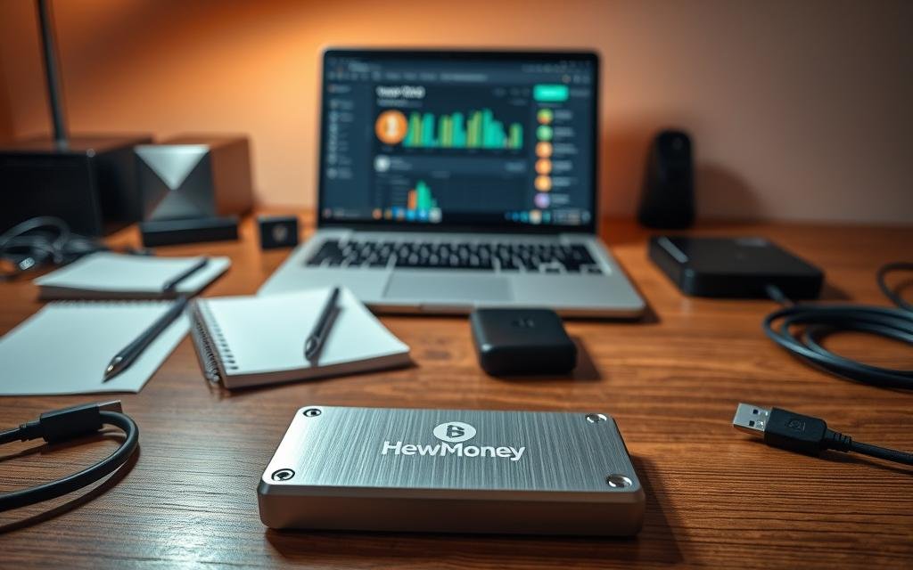 secure crypto wallet setup
