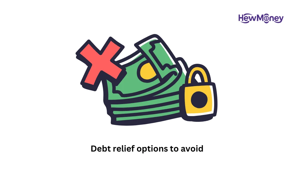 Debt relief options to avoid