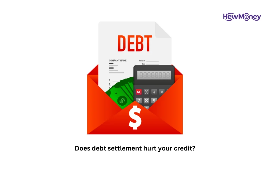Does debt settlement hurt your credit
