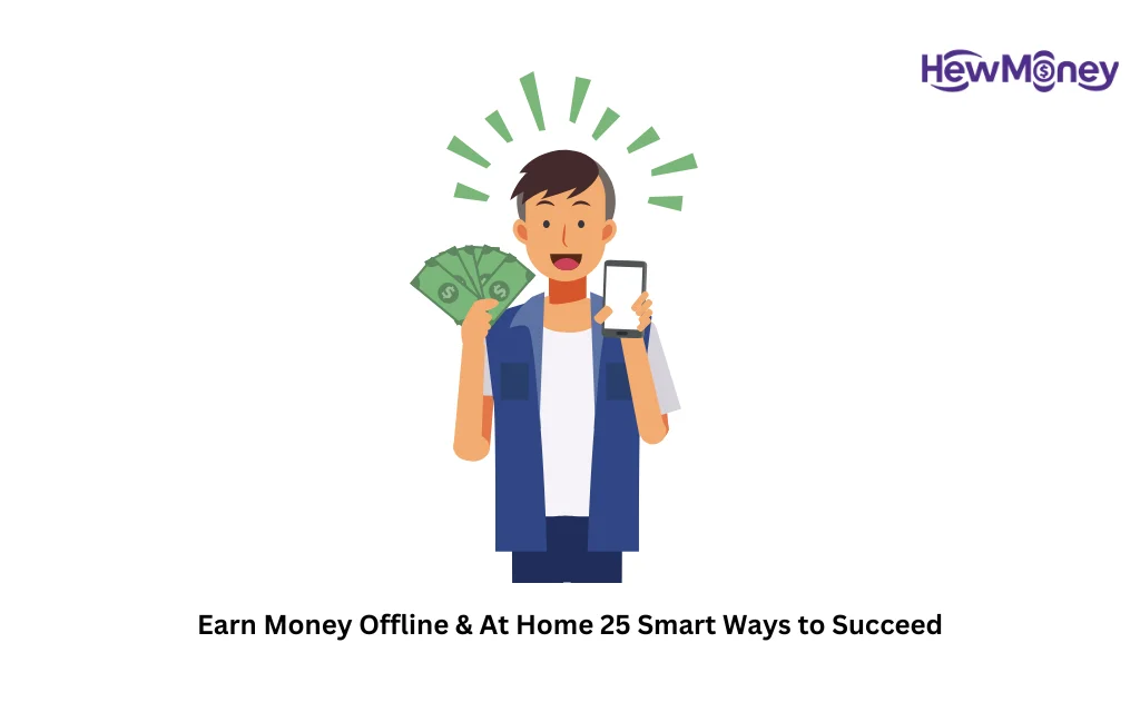 Earn Money Offline & At Home 25 Smart Ways to Succeed