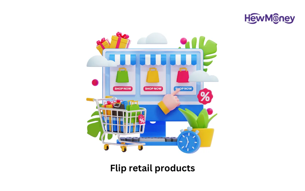 Flip retail products