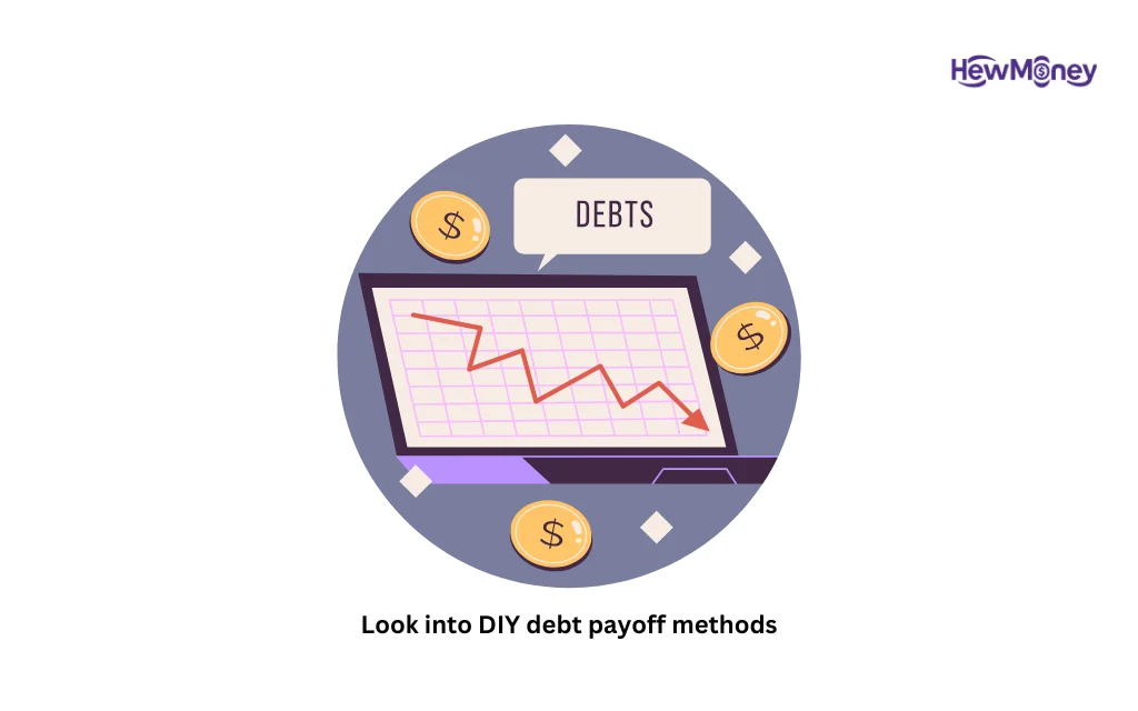 Look into DIY debt payoff methods