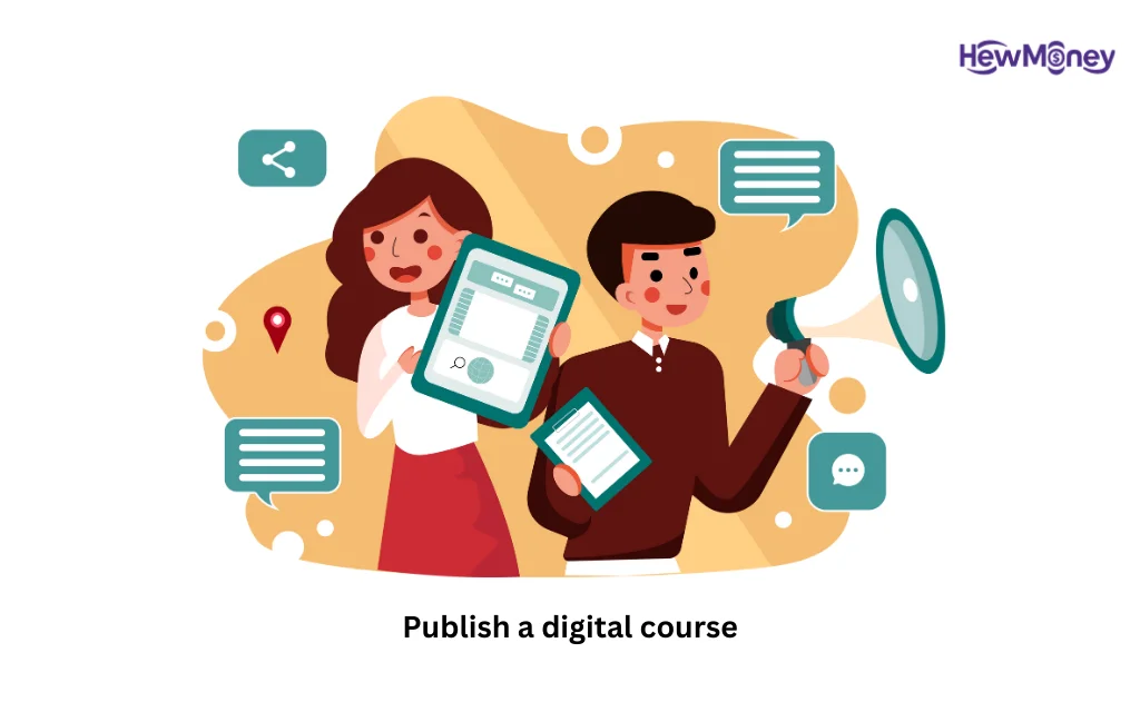 Publish a digital course