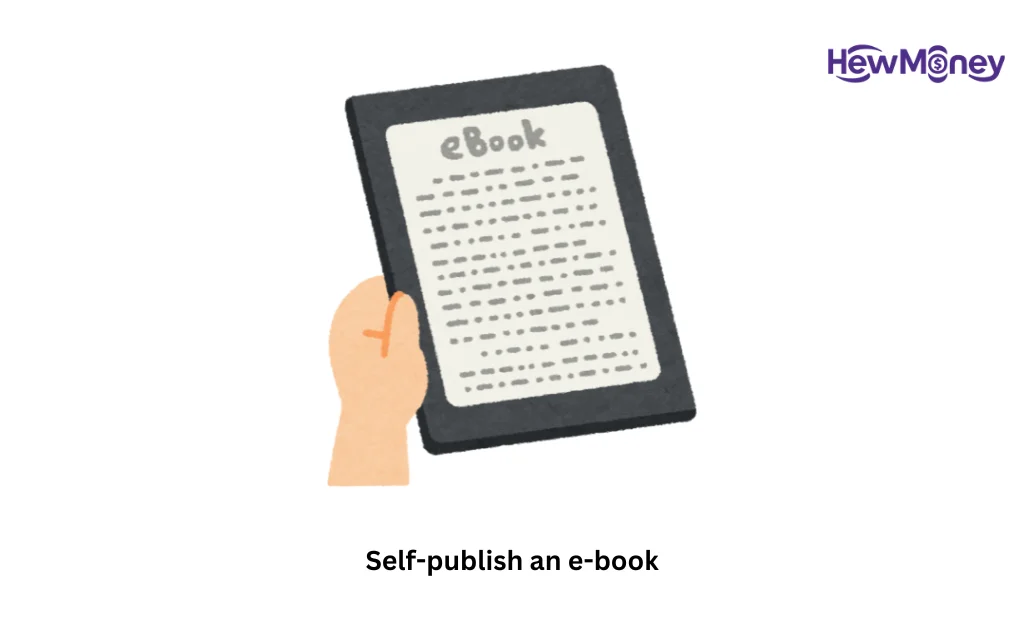 Self-publish an e-book