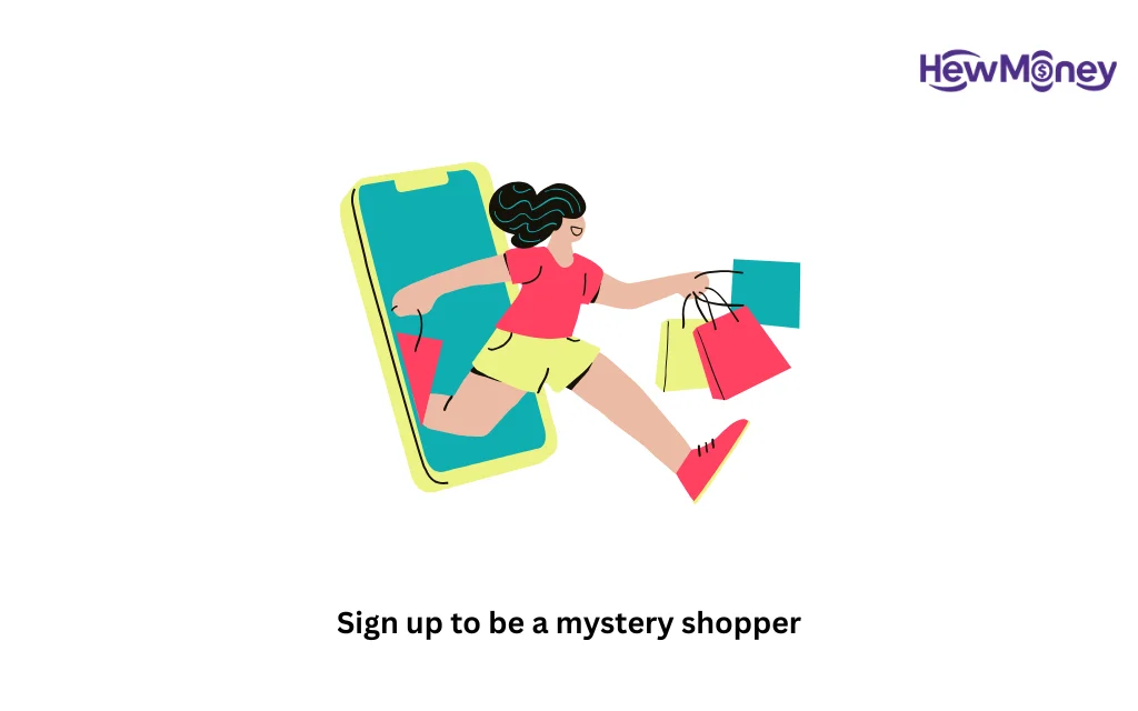 Sign up to be a mystery shopper