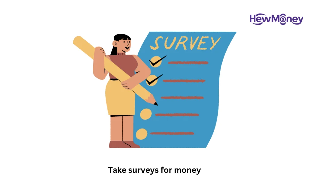Take surveys for money